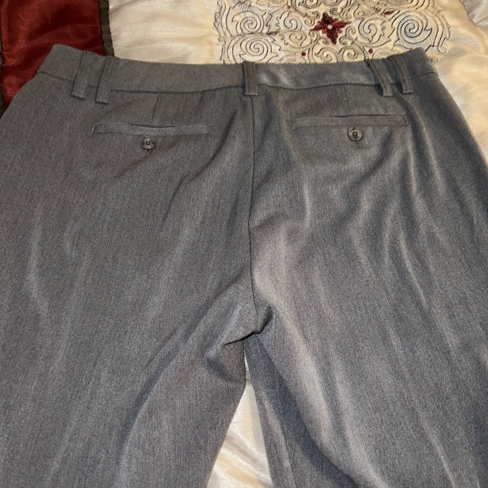 Grey slacks, size 12. Fits loose and are very comfy